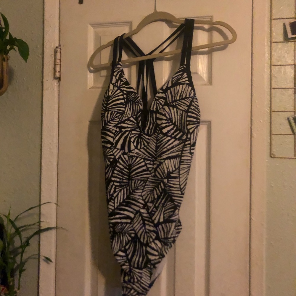 Never worn bathing suit.
